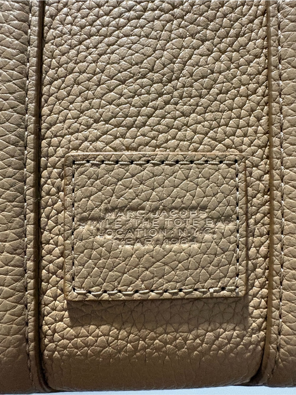 Marc Jacobs Mini Tote Bag in Camel - Picture 7 of 7